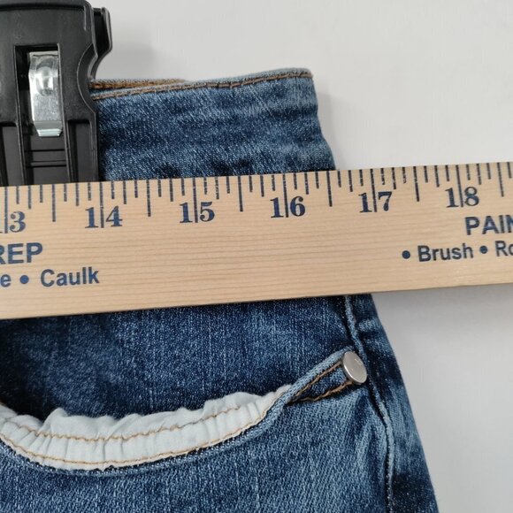 Judy Blue Women's Skinny Jeans - Distressed Blue - Picture 9 of 13